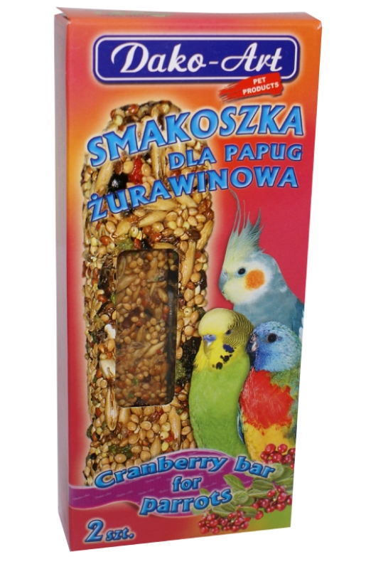 smakoszka zurawinowa papuga