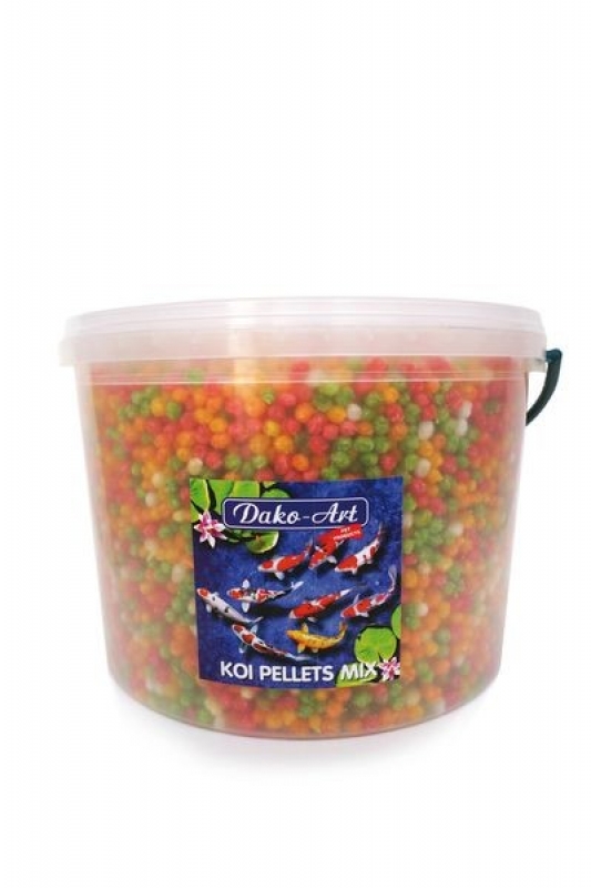 koi pelets wiadro (3l, 5l, 10l)